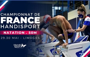 Championnats de France - HANDISPORT - Grand Bain (50 m) - LIMOGES