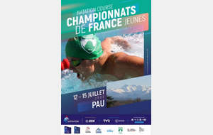 IIIe Championnats de France JEUNES - PAU Bassin de 50 m