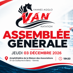 ASSEMBLEE GENERALE - VANNES AGGLO NATATION